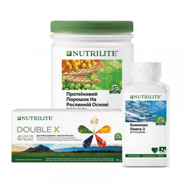 

Диетическая добавка набор «Базовое Трио» Amway Double X от NUTRILITE