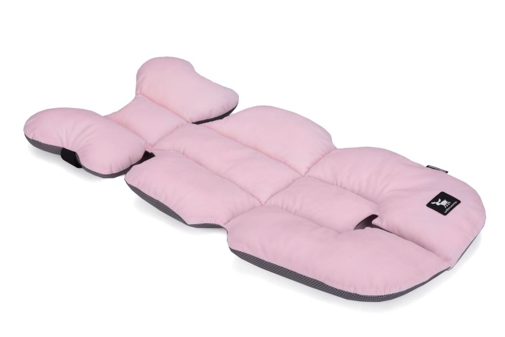 

Матрас в коляску и автокресло Cottonmoose Air 828/150/99 velvet rosa siatka szara (розовый (бархат)) (98300)