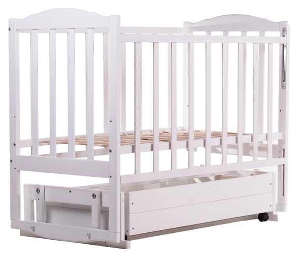 

Кровать Babyroom Зайчонок Z301 маятник, ящик белая (138122)