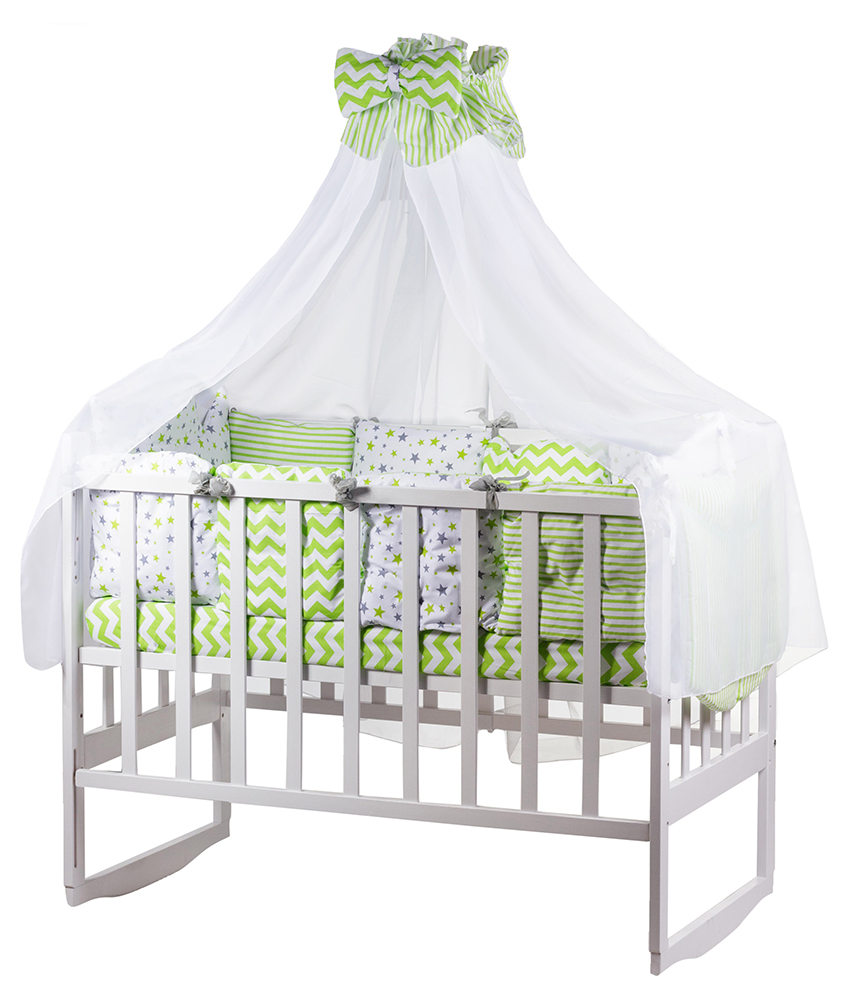 

Детская постель Babyroom Bortiki lux-08 stars