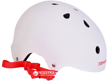 Акція на Шлем защитный Tempish Skillet X размер S/M Белый (102001084(sense)S/M) (8592678087466) від Rozetka UA