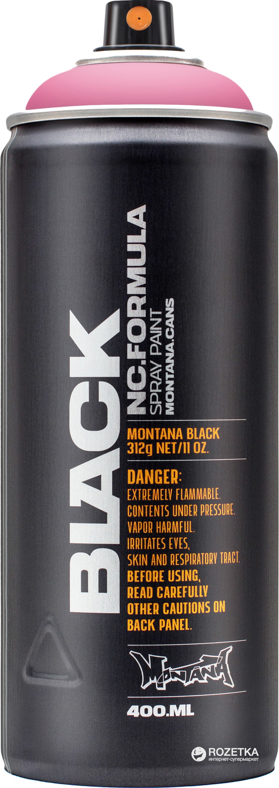 

Нитро краска-спрей Montana BLK TR4010 50% Насыщенный пурпурный (50% Tr. Magenta) 400 мл (4048500352218)