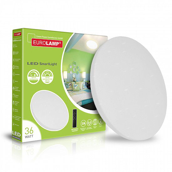 

Светодиодный (LED) светильник Eurolamp 36W 3000-6500K (LED-SL-36W-N17(deco))