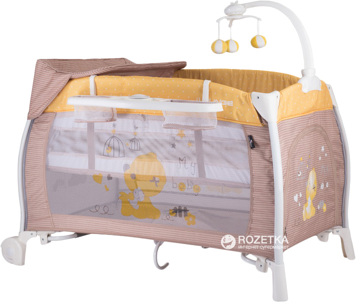 

Манеж Bertoni (Lorelli) I'Lounge 2L Rocker Beige & Yellow My Baby (I`LOUNGE 2L-R-beige&yell)