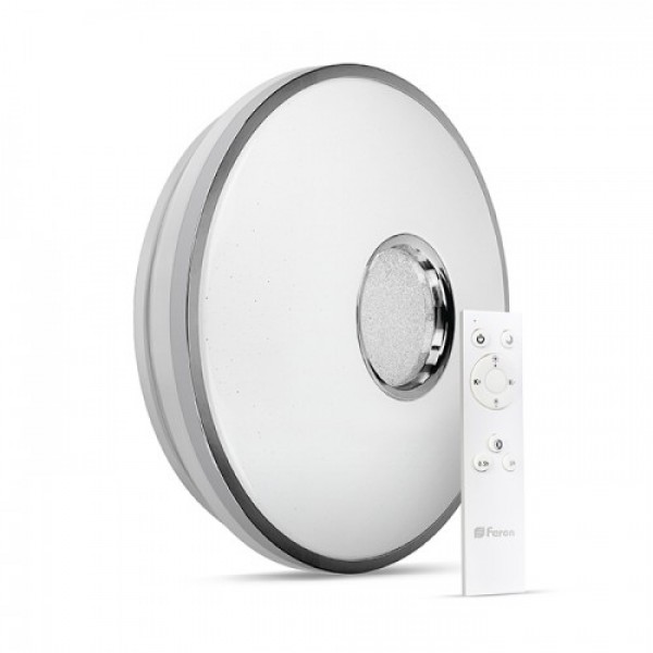 

Светодиодный SMART светильник Feron AL5100 EOS 60W пульт д/у (29639)