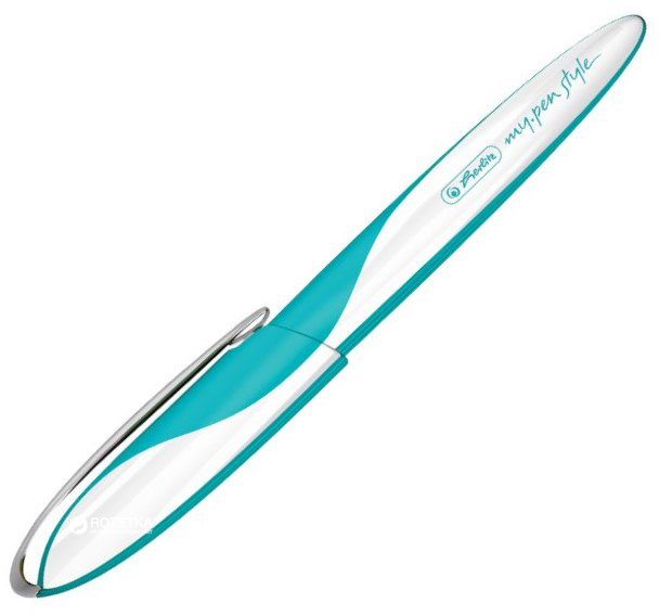 

Ручка перьевая Herlitz My.Pen Style Caribbean Turquoise Синяя Бело-бирюзовый корпус (11357225)