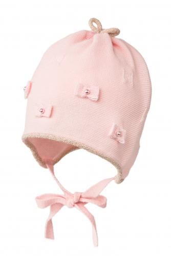 

Шапка демисезонная Jamiks LUCJA-3 42 см розовый
