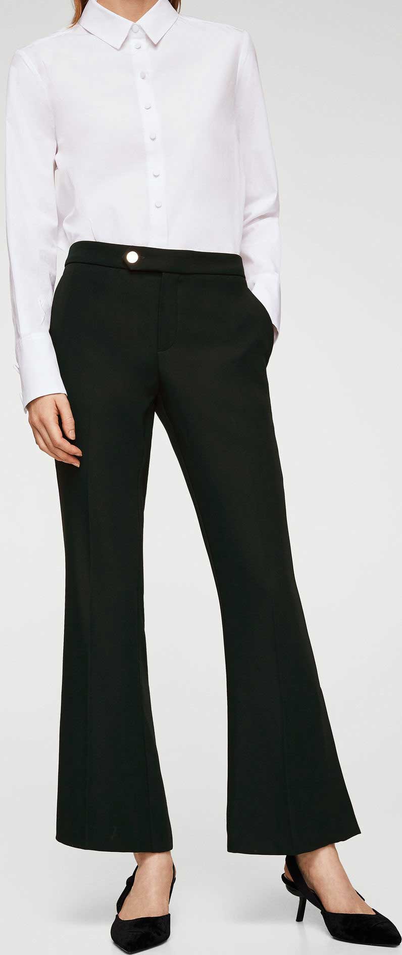 

Брюки Mango 110QT747 40 Зеленые