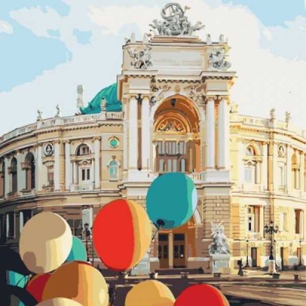 

Набір для розпису по номерах "Перлина біля моря" Идейка (КНО3501)