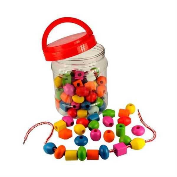 

Шнуровка "Бусинки" Viga Toys (58304)