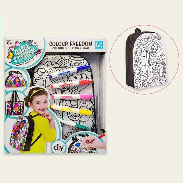 

Сумка-розмальовка, прямокутна (878)