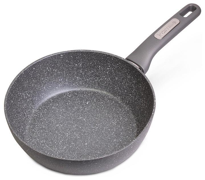 

Сковорода-сотейник Kamille Granite d28см с гранитным антипригарным покрытием (psg_KM-4295GR)