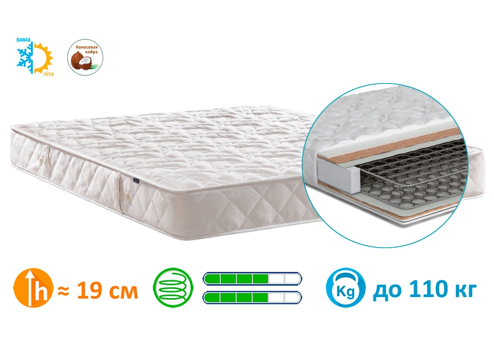 

Матрас ортопедический Matroluxe Верона 150x200 см