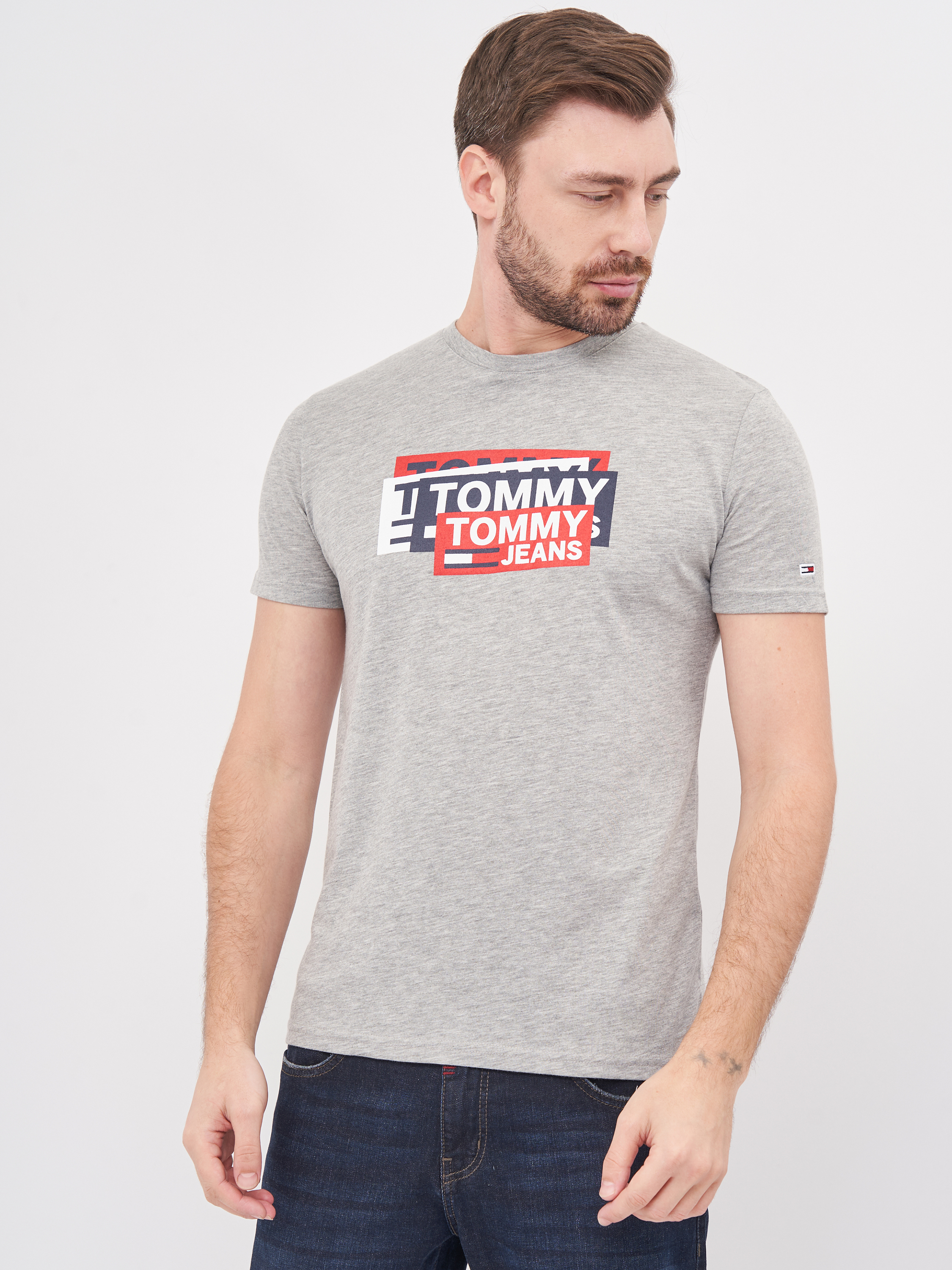 

Футболка Tommy Hilfiger 10206.2 XXL (52) Серая