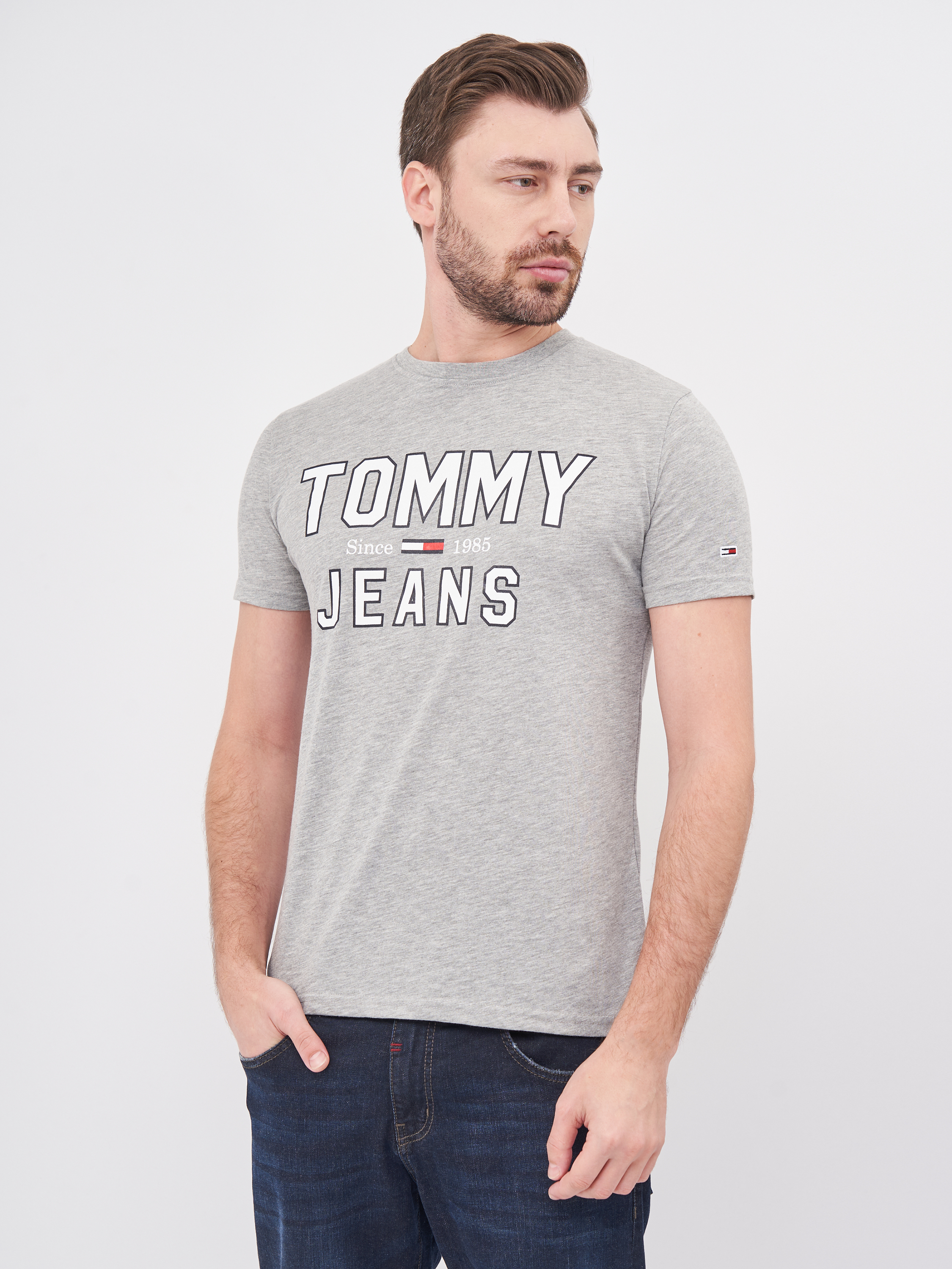

Футболка Tommy Hilfiger 10213.2 XXL (52) Серая