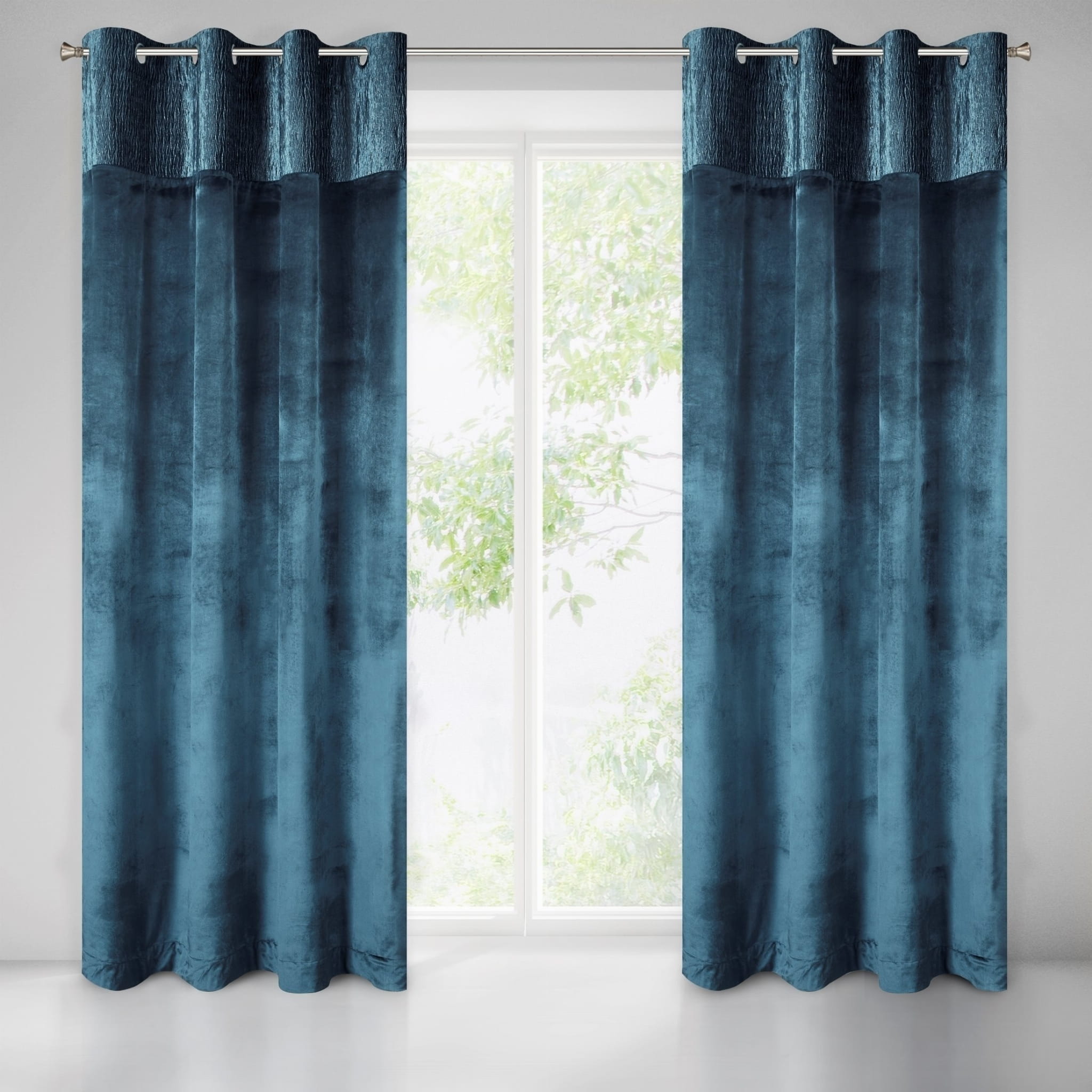 

Дизайнерская портьера EuroFirany EVELYNE 140 х 250 см (EU-352934) темно-синий