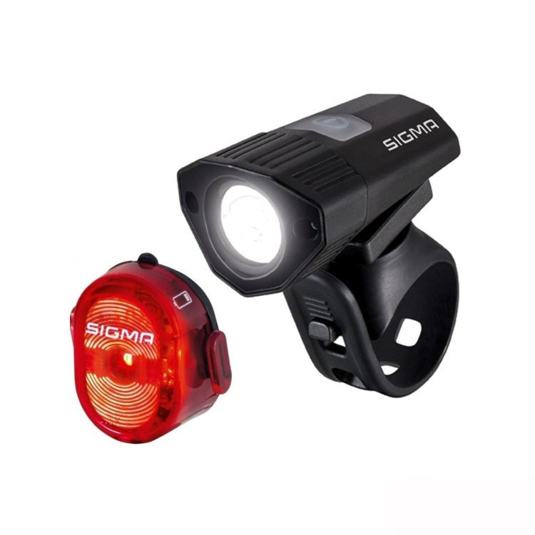 

Комплект велосвітла Sigma Sport Buster 100 Lm / Nugget II K-Set Чорний