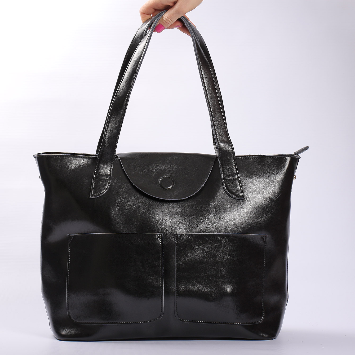 

Женская кожаная сумка Vishnya "София 2 Black"