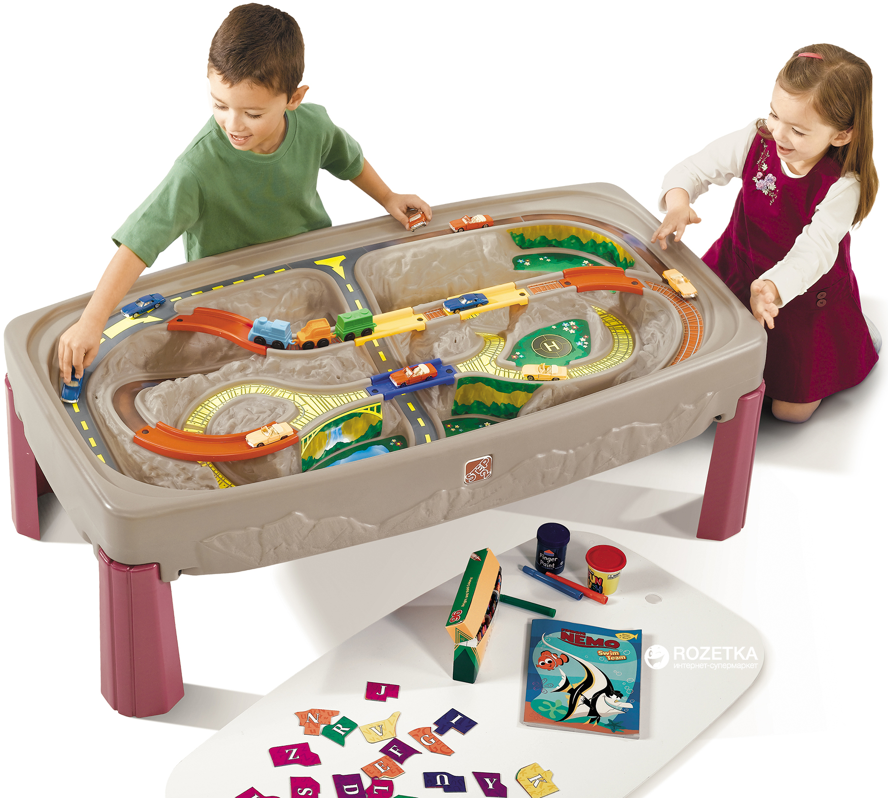 

Игровой стол Step 2 Deluxe Canyon Road Train and Track (733538754793)