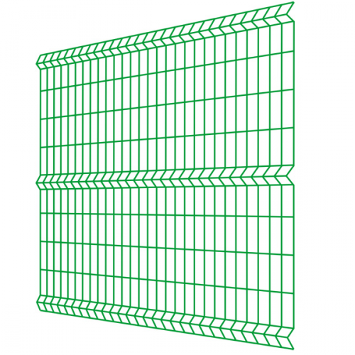 

Секция ограждения Заграда Стандарт высота 2,4м длина 2,5м ф4+4(оц+ПВХ) ячейка 50х200мм