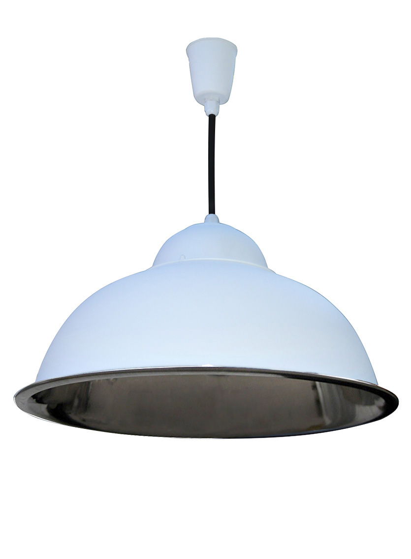 

Светильник потолочный подвесной 100lamp Е27 белый СП - 3614 (СП - 3614wh)