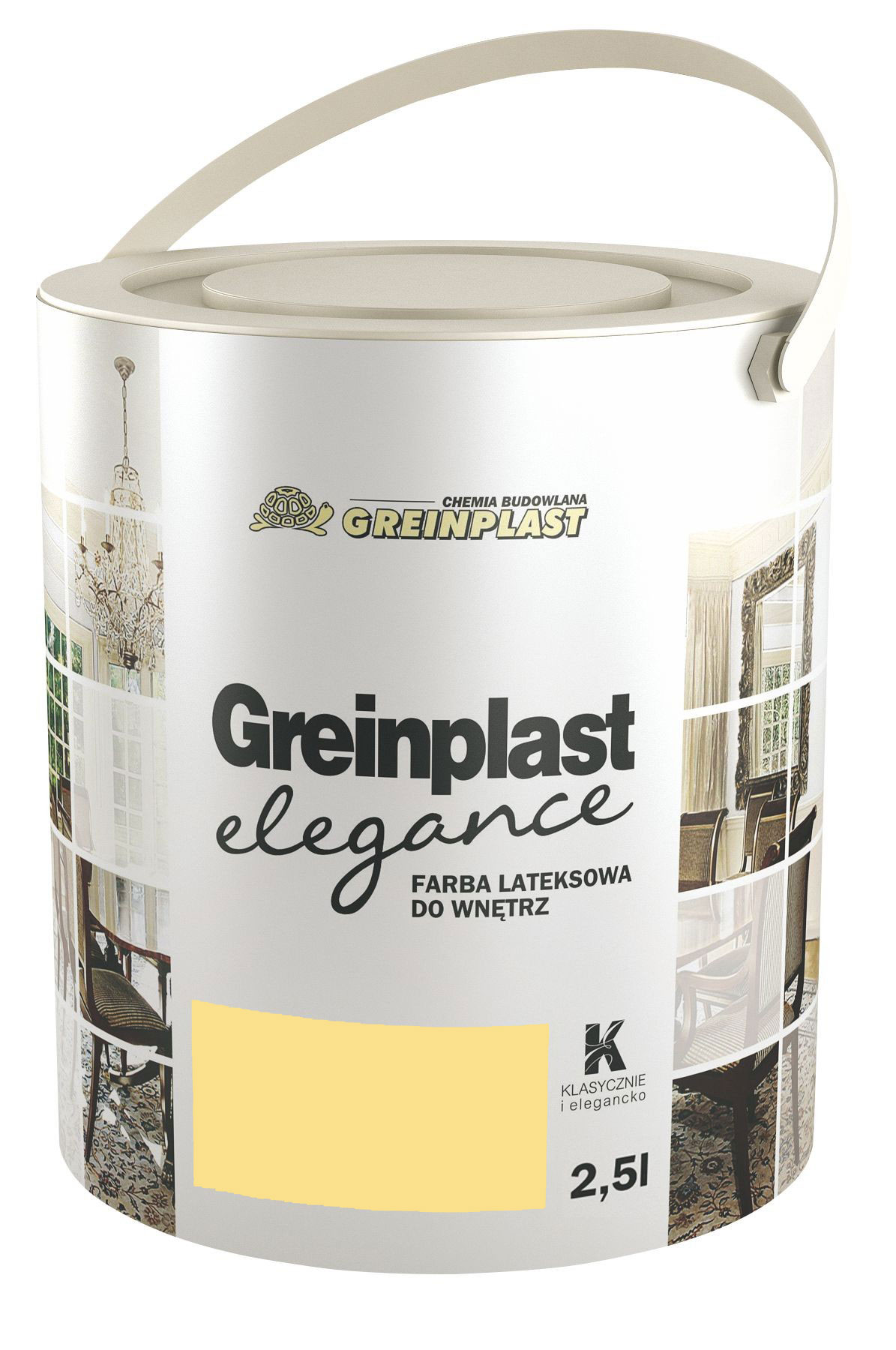 

Латексная краска Greinplast Elegance FWK15 золото фараона 2.5 л