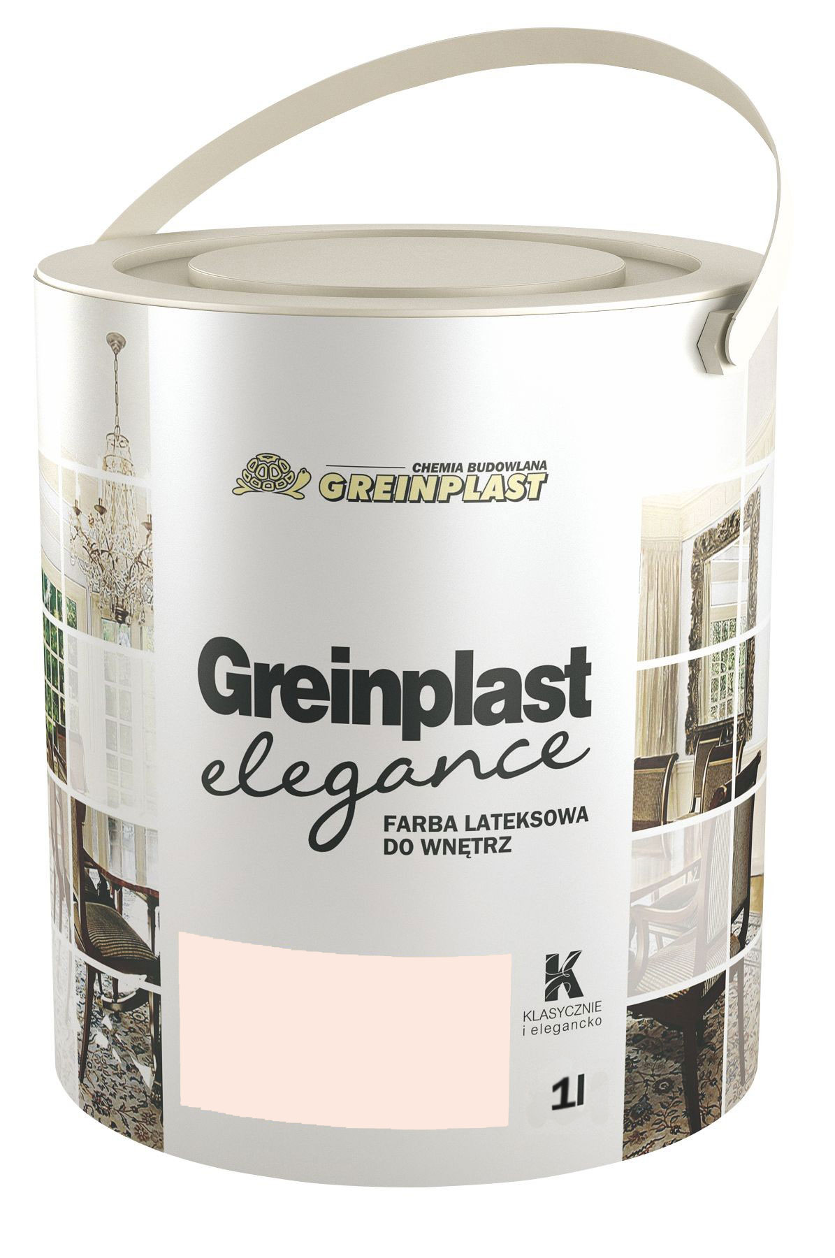 

Латексная краска Greinplast Elegance FWK32 египетский алебастр 1.0 л