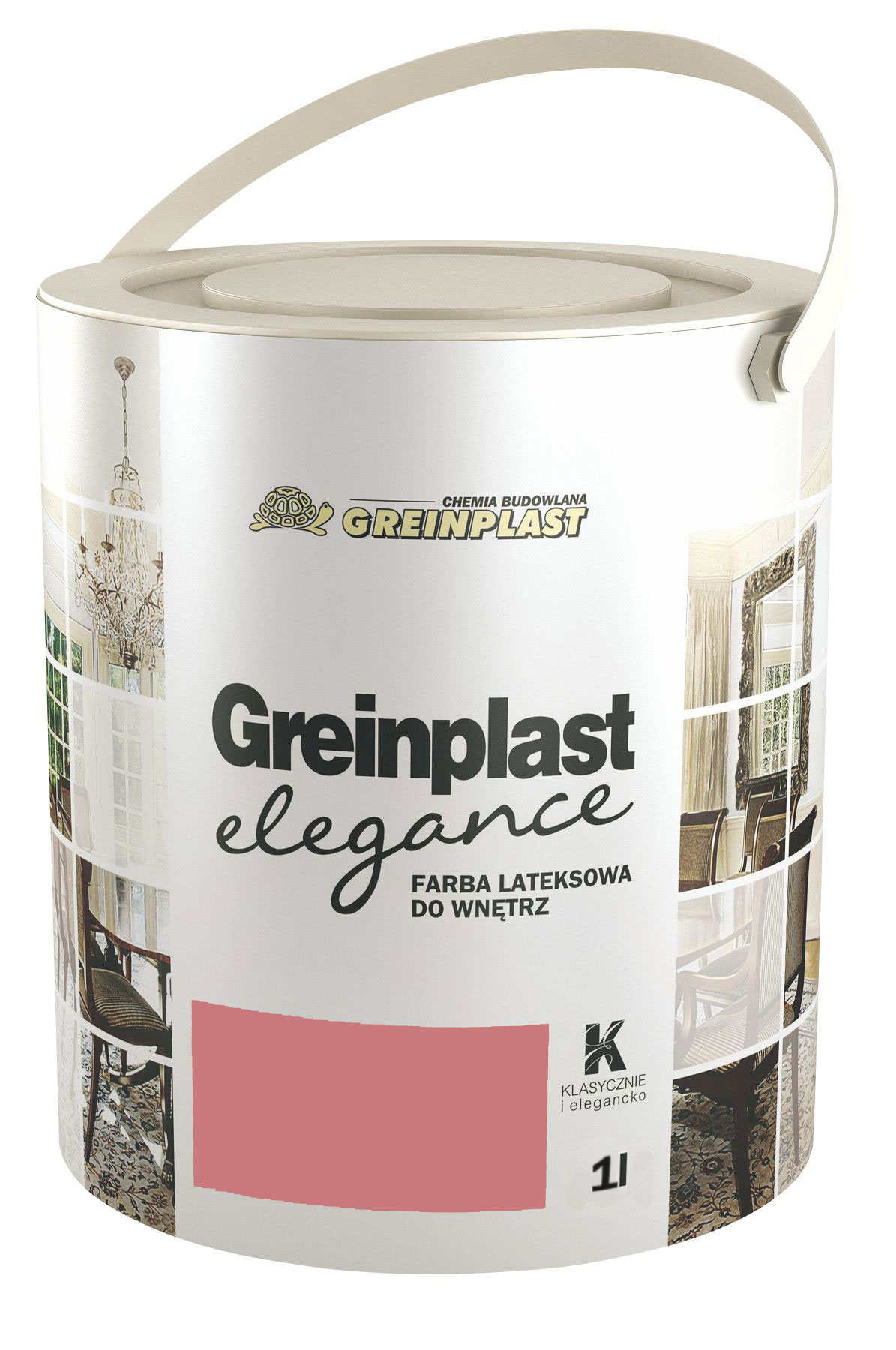 

Латексная краска Greinplast Elegance FWK27 индийские розы 1.0 л