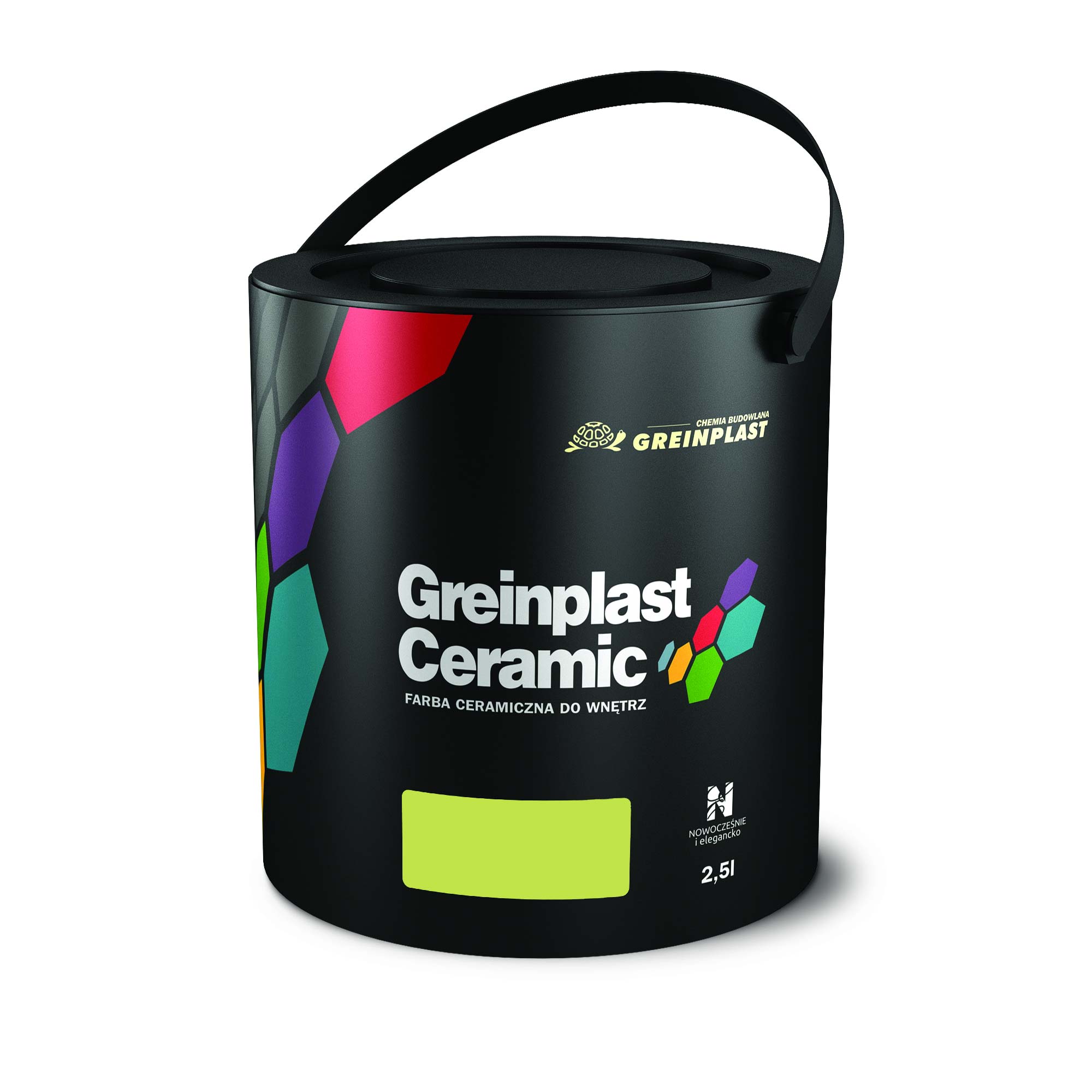

Керамическая краска Greinplast Elegance FWC39 свежый лимон 2,5 л