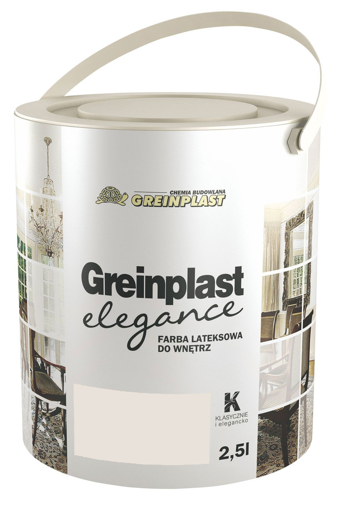 

Латексная краска Greinplast Elegance FWK34 природный известняк 2.5 л