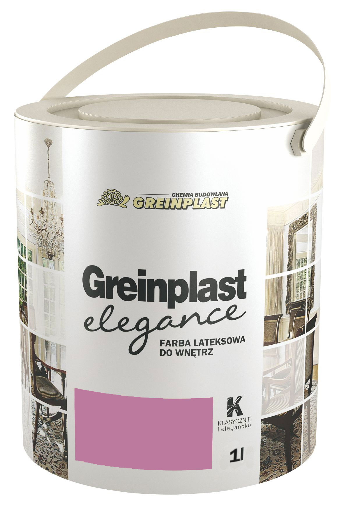 

Латексная краска Greinplast Elegance FWK28 пурпурный 1.0 л