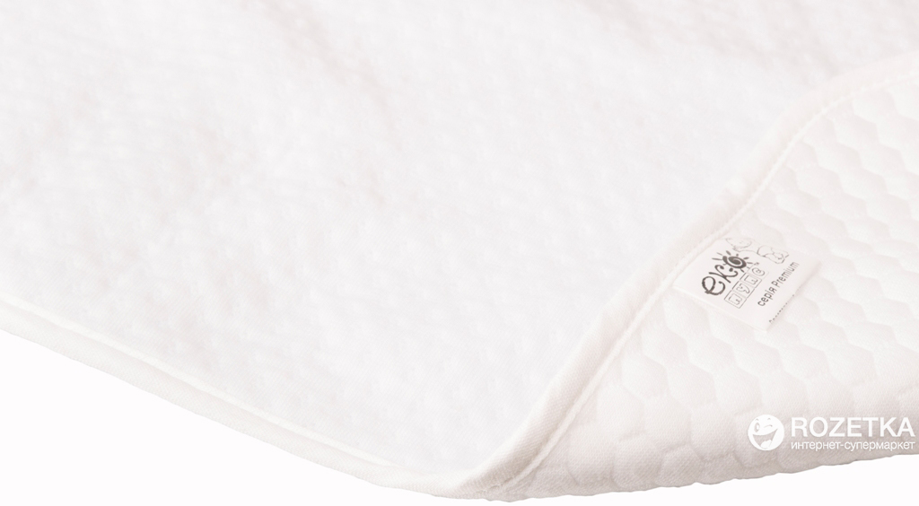 Акція на Пеленка впитывающая непромокаемая Эко Пупс Soft Touch Premium хлопок Белая 65 х 90 см (EPG07W-6590b) від Rozetka UA
