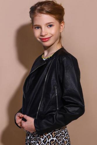 

Куртка косуха черная To Be Too TBT266 140 см черный