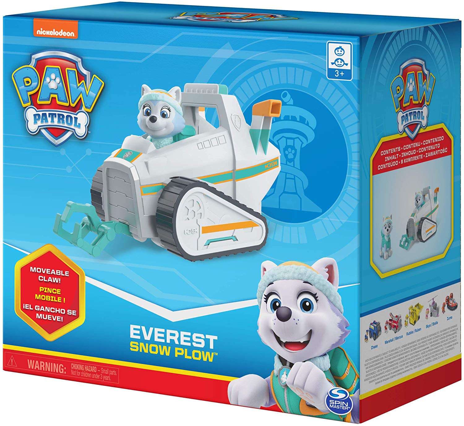 Paw patrol everest's outlet rescue snowmobile