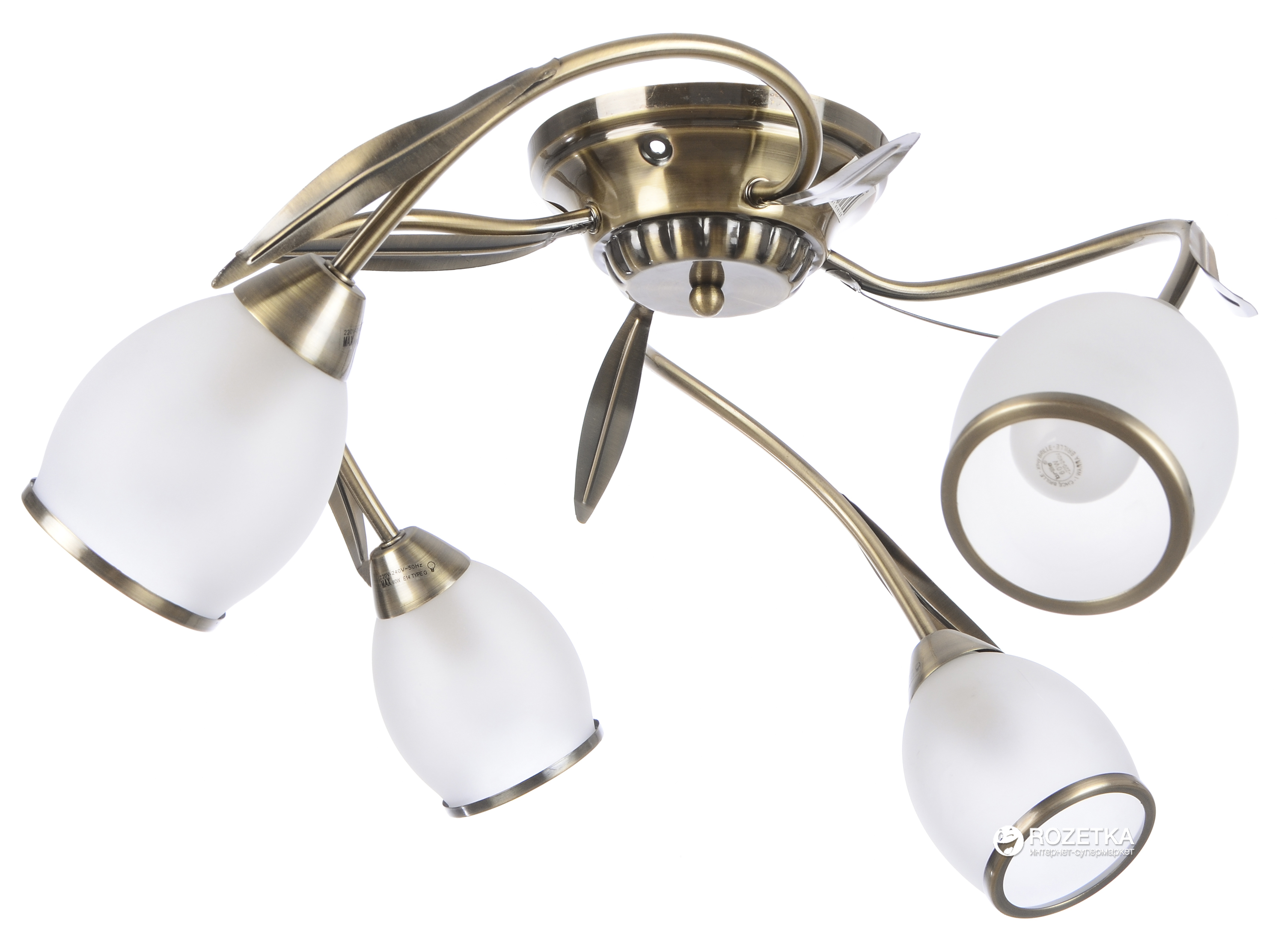 

Люстра Brille LK-157S/4 AB (187616)