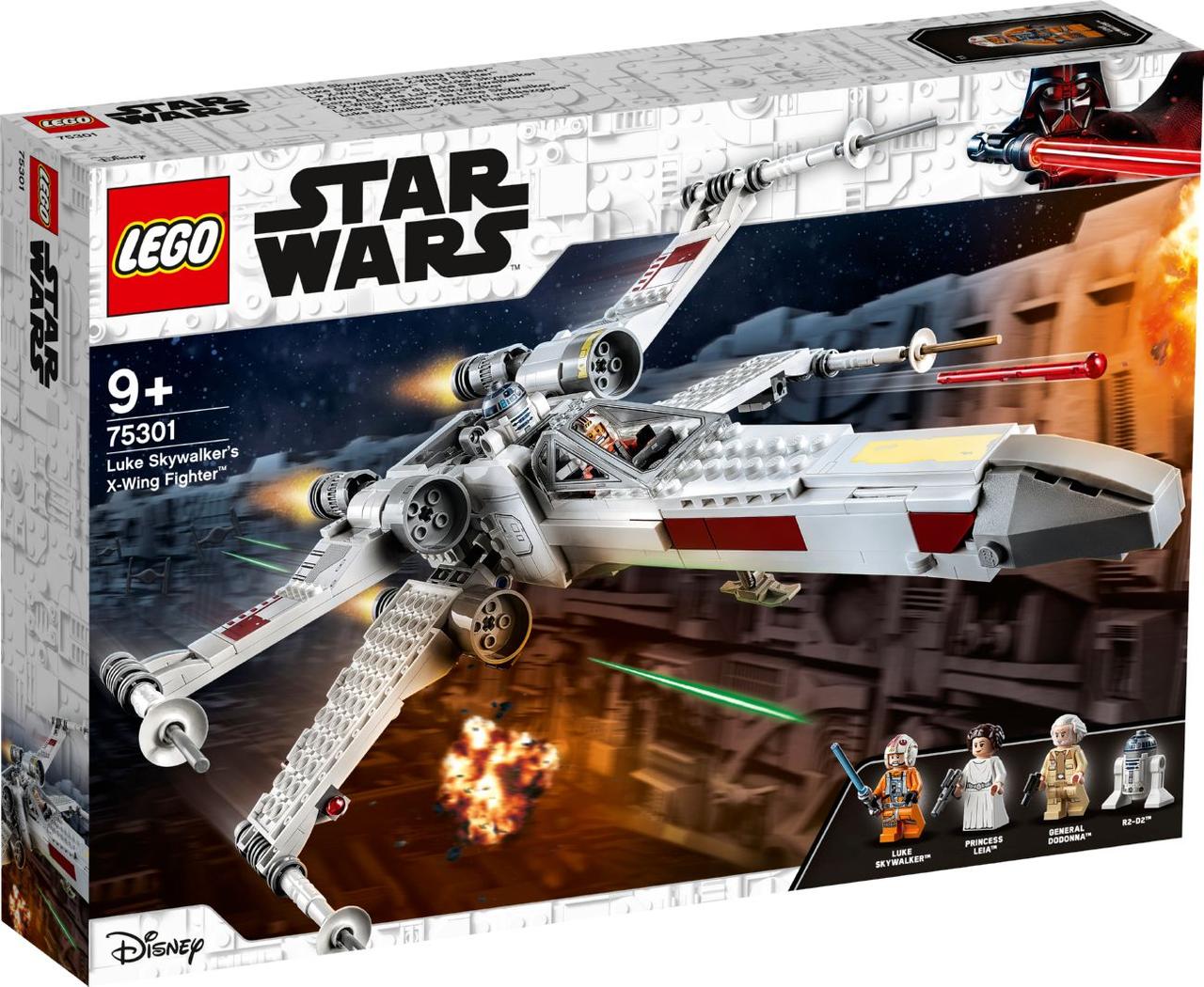 

Lego Star Wars Истребитель X-wing Люка Скайвокера 75301