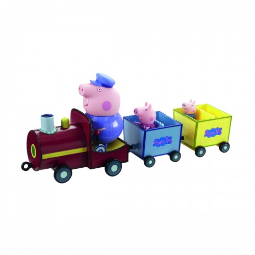 

Игровой набор Peppa - ПАРОВОЗИК ДЕДУШКИ ПЕППЫ (паровозик, 3 фигурки) (20829)