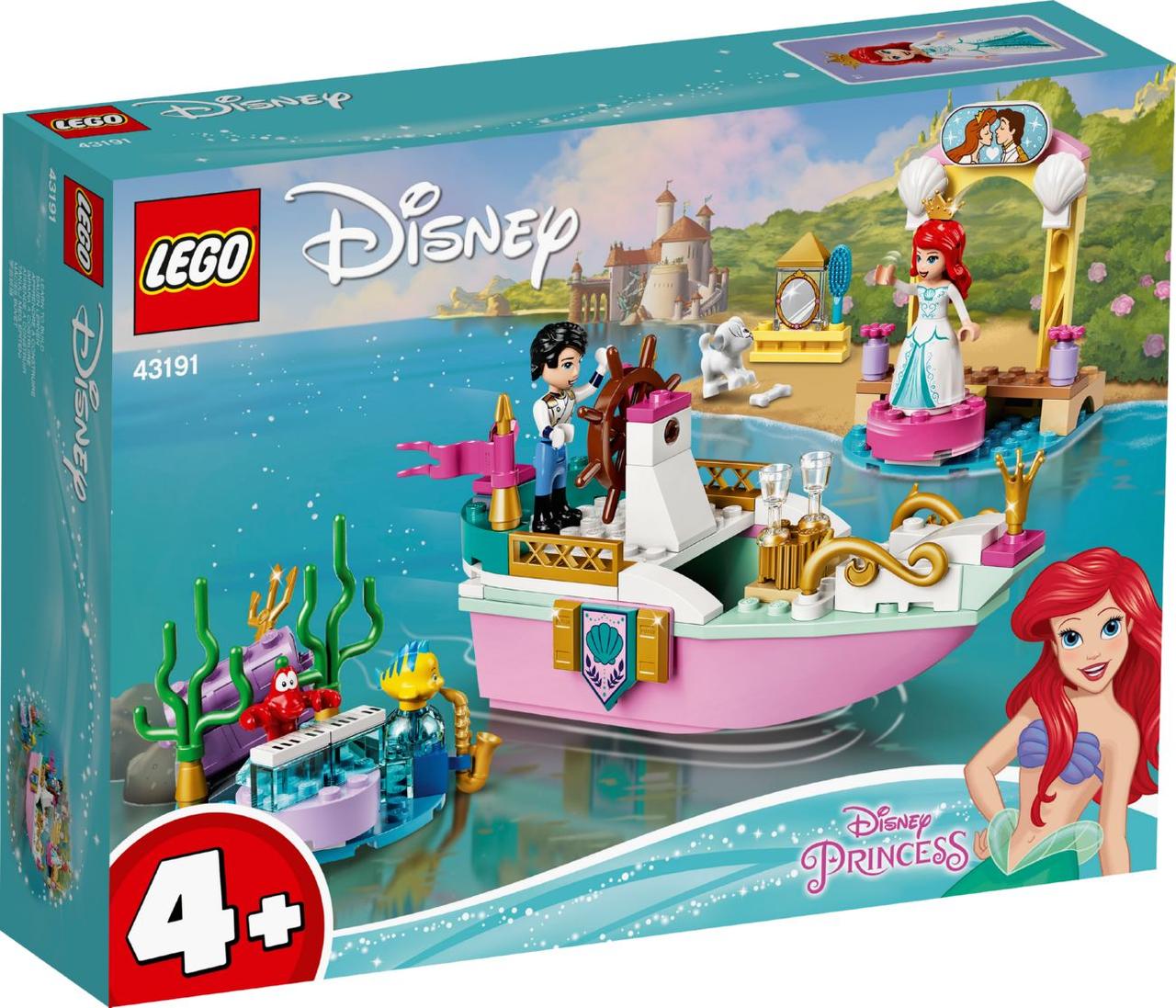 

Lego Disney Princesses Праздничный корабль Ариэль 43191