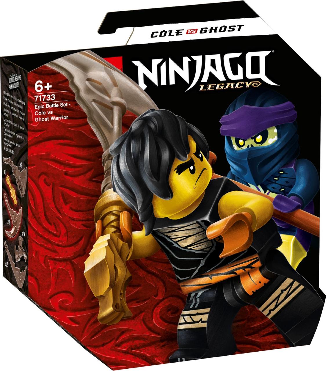 

Lego Ninjago Легендарные битвы: Коул против Призрачного воина 71733
