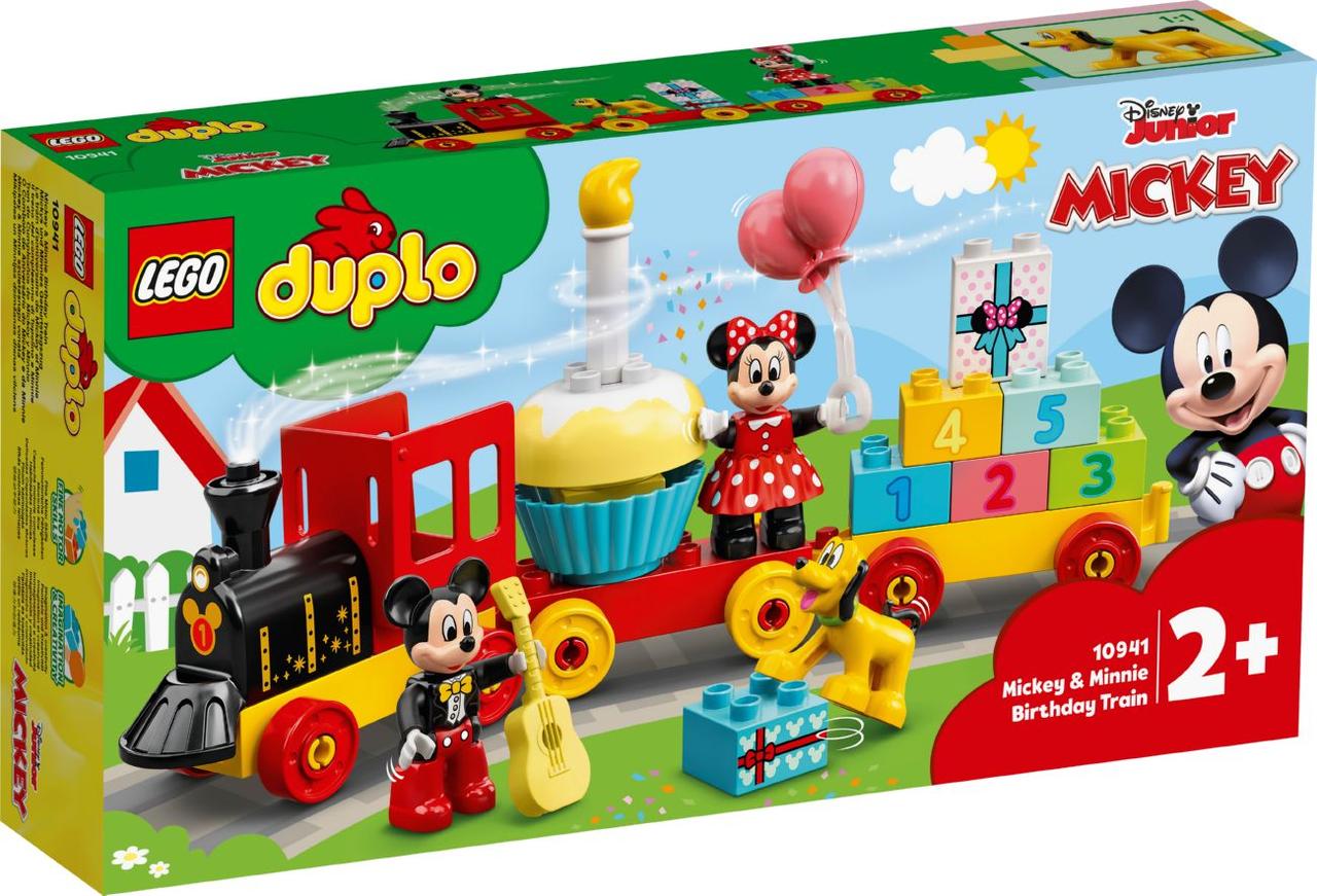 

Lego Duplo Праздничный поезд Микки и Минни 10941