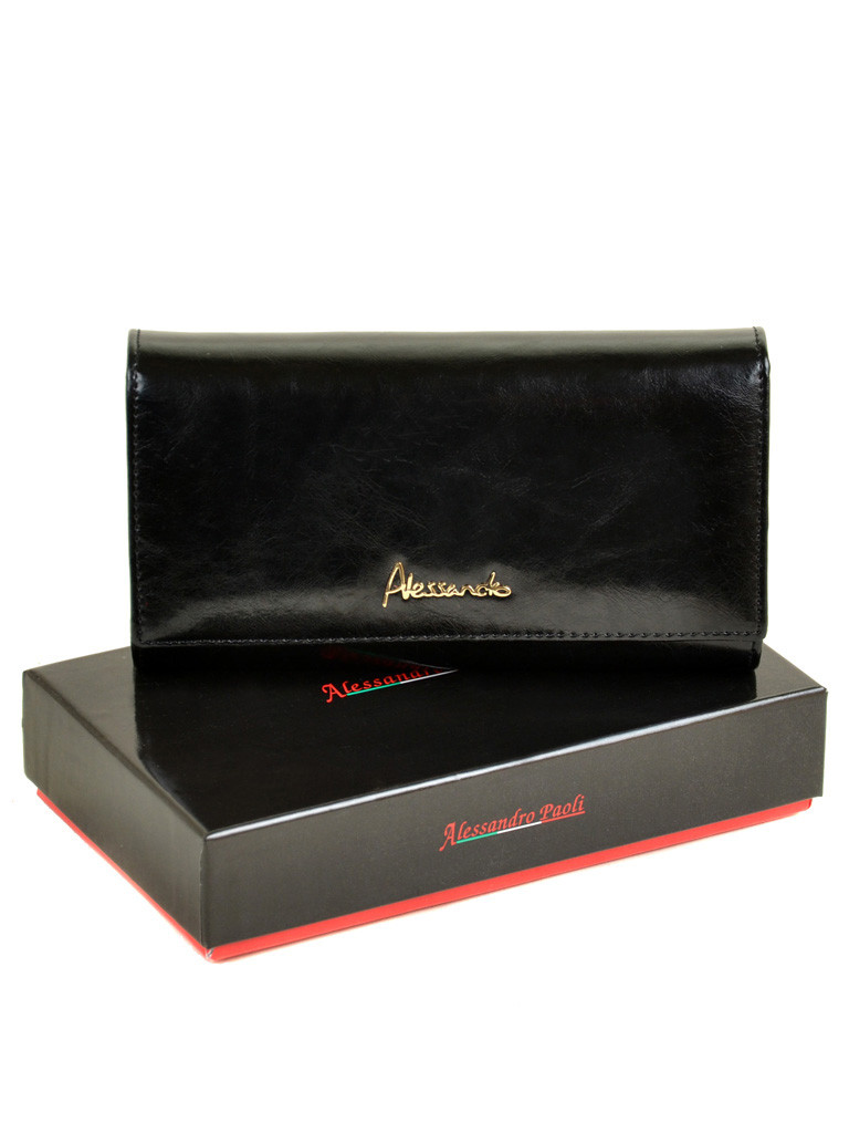 

Кошелек Canarie кожа ALESSANDRO PAOLI W34-1 черный