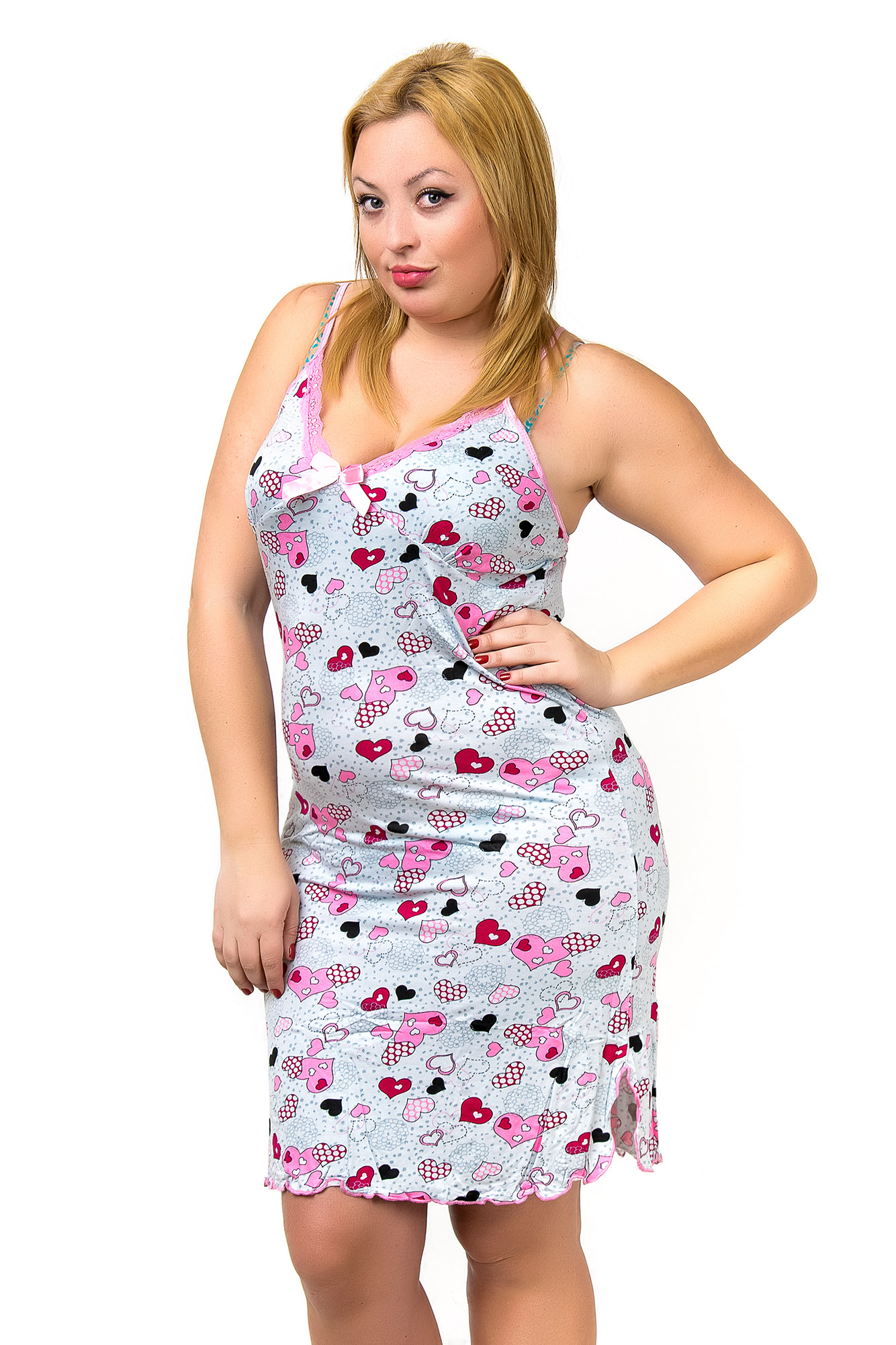 

Ночная рубашка Vetex Carolina  Разноцветный (крлн1161, Ночная рубашка Vetex Carolina 4XL Разноцветный (крлн1161)