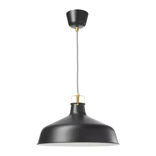 

Подвесной светильник IKEA RANARP черный 38 см 203.909.51