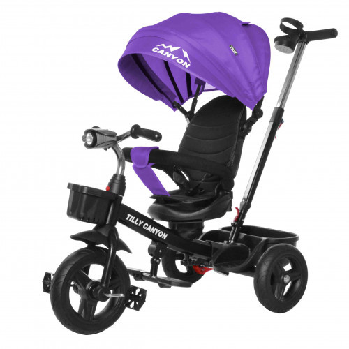 

Велосипед триколісний Baby Tilly canyon (t 384) фіолетовий ch2960
