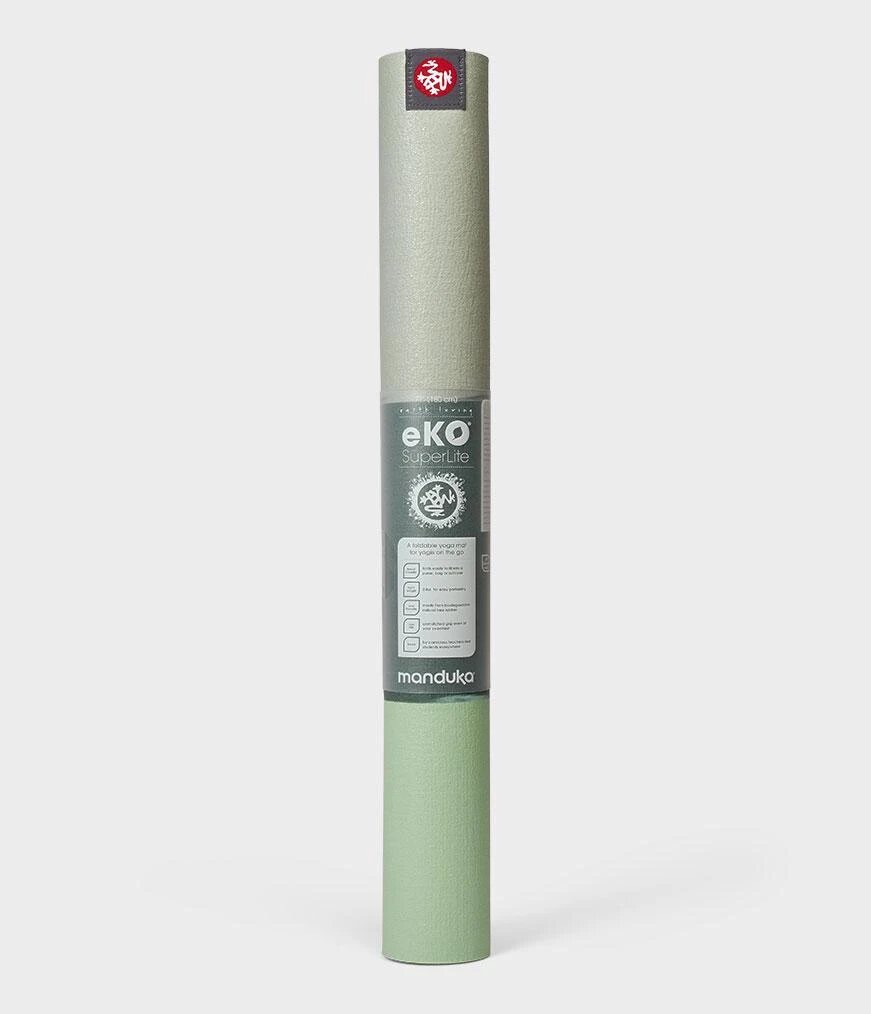 

Коврик для йоги Manduka eKO SuperLite Mat Green Ash Stripe 180x61x0.15 см