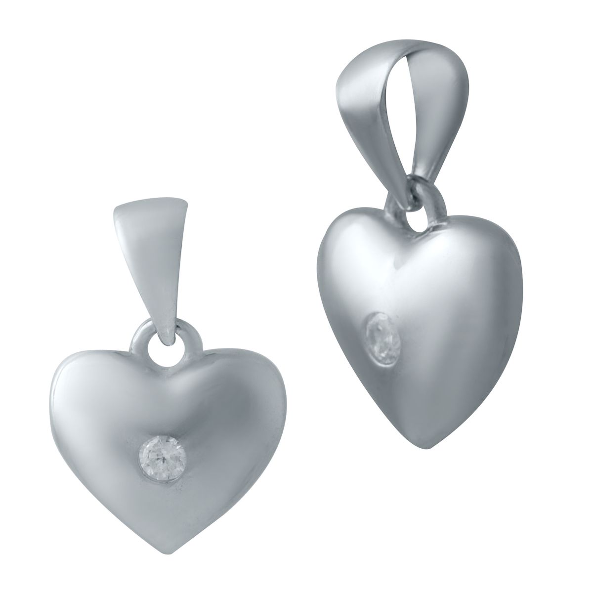 

Серебряная подвеска SilverLine с фианитами