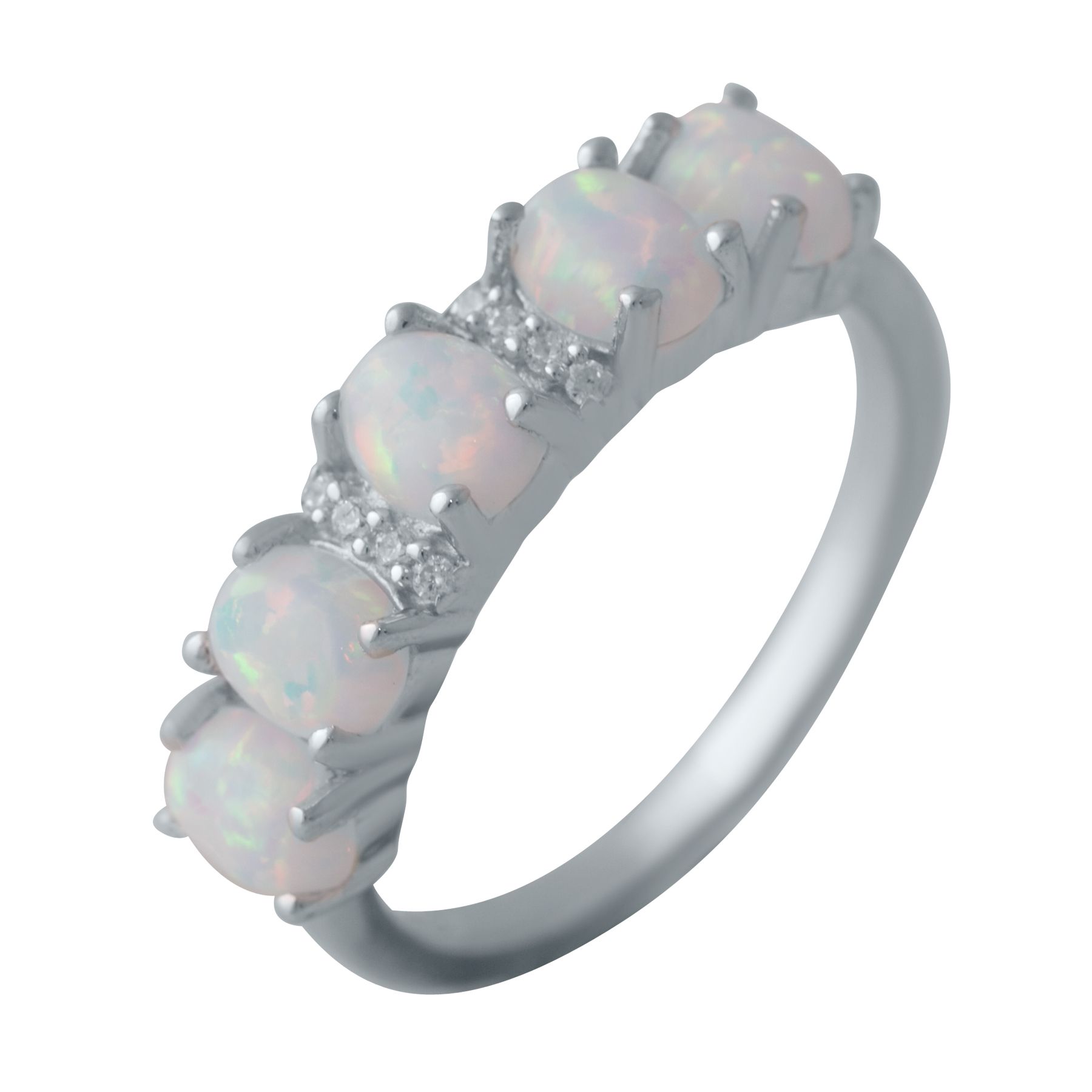 

Серебряное кольцо SilverLine с опалом 0.643ct 18 размер