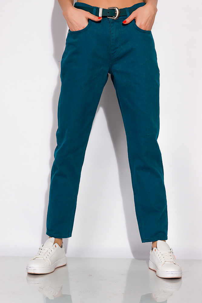 

Джинсы женские в стиле Casual Time of Style 148P296 26 Темно-бирюзовый
