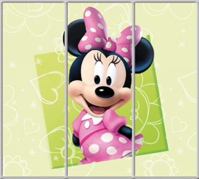 

Шкаф купе Luxe Studio Стандарт-1 Фотопечать Disney-6 2200x2400x600 трехдверный