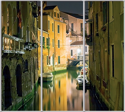 

Шкаф купе Luxe Studio Стандарт-1 Фотопечать Архитектура-47 2200x2000x600 трехдверный